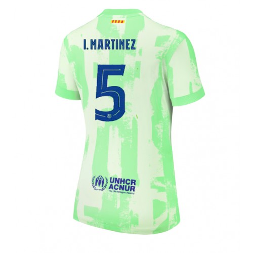 Barcelona Inigo Martinez #5 Rezervni Dres za Ženska 2024-25 Kratak Rukav